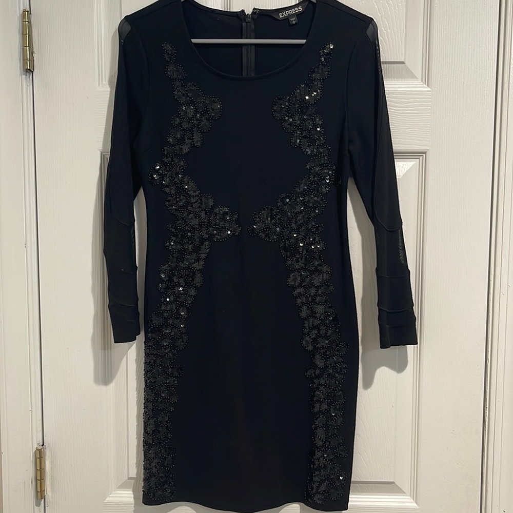 Express Mini sequin dress